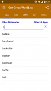 Offline GRE , GMAT , SAT Wordlist screenshot 0
