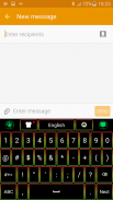 Black Reggae Keyboard screenshot 2