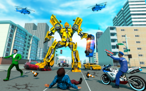 Snake Robot: Taxi Robot Games screenshot 3