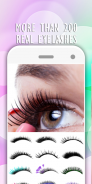 Eyelashes Photo Editor app screenshot 0