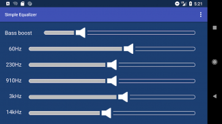 Equalizer - gratis, nur Audio Berechtigung screenshot 2