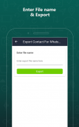 Export Contacts For WhatsApp screenshot 7