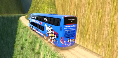 Uphill Bus Driving Offroad Bus