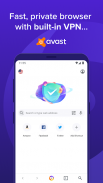 Avast Secure Browser: Fast VPN browser + Ad Block screenshot 4
