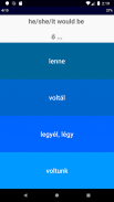 Hungarian Verb Blitz Pro screenshot 2