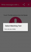 Write Messages with Your Voice screenshot 1