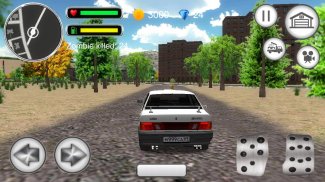 Driver 3D: samara 2115 screenshot 6