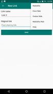 Direct Link Generator - Custom Links screenshot 2