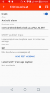 Broadcast to MQTT screenshot 1