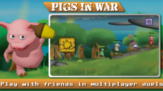 Pigs at War - Jogo de Estratégia screenshot 4