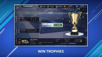 Tennis Manager 2020 — мобильная — турнир профи screenshot 3