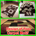 Design of floor carpet motif