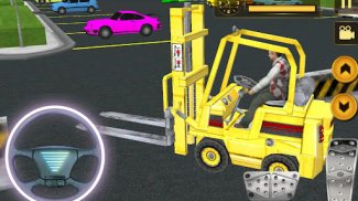 Forklift Simulator-Car Parking screenshot 5