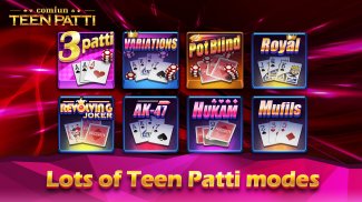 Teen Patti Comfun Card Online screenshot 4