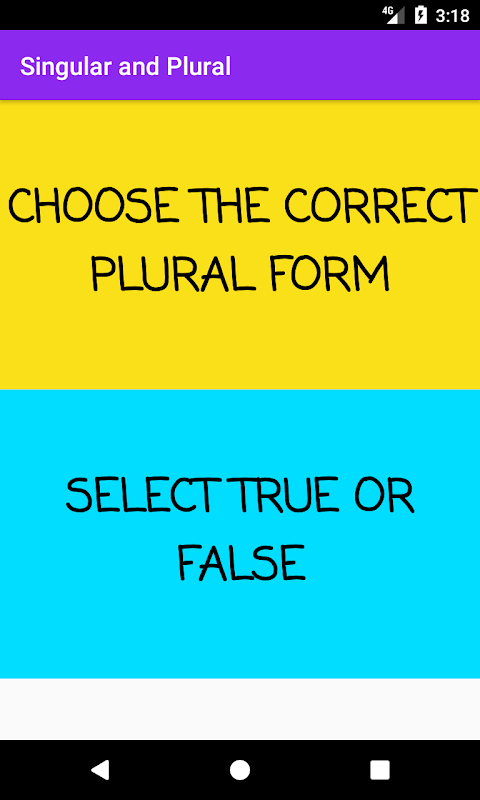 Plurals & Singulars Test on the App Store