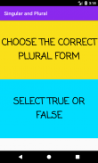 Singular and Plural screenshot 1