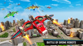 Drone Robot Car Game - Robot Transforming Games screenshot 0