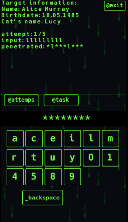 I Hacker - Password Break Puzzle Game Game for Android - Download