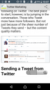 Guide for Twitter Marketing screenshot 0