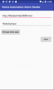 Home Automation Alarm Sender screenshot 1