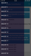 Indian Constitution  with MCQ Offline App screenshot 2