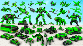 Multi Animal Robot Car Games screenshot 6