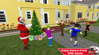 Santa Christmas Gift Delivery: Gift Game screenshot 2