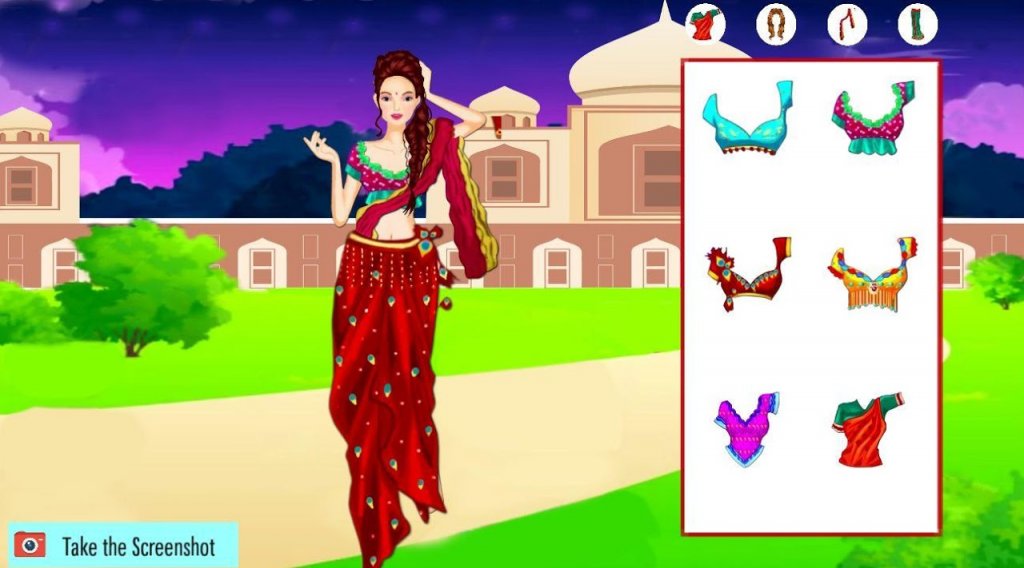 Barbie Indian Saree MakeOver  Download APK for Android 