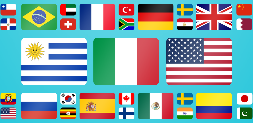 Quiz de bandeiras - Adivinhe a bandeira na imagem::Appstore  for Android