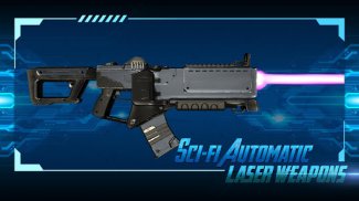 Sci-fi automatic laser weapons simulator screenshot 0