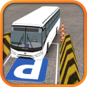 Bus parkir 3D Icon