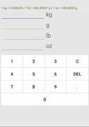 Weight unit converter screenshot 4