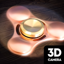 Mano spinner cámara 3d