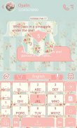 Chic GO Keyboard Theme & Emoji screenshot 1