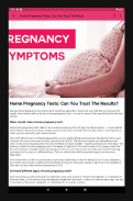 Pregnancy Symptoms screenshot 1