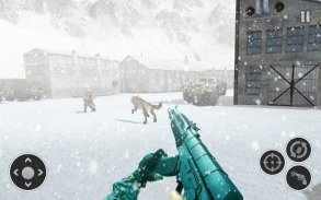Snow Army Sniper Shooting War: screenshot 5