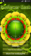 Sunflower Clock screenshot 9