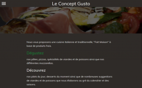 Brasserie GUSTO screenshot 1