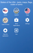 USA quiz - states, maps, flags, coats of arms screenshot 4