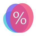 Percentage Calculator of Marks Icon
