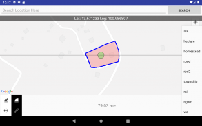距离 - 测量地图上的面积和距离 screenshot 3