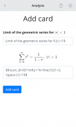 TeXEditor - LaTeX Math Flashcards screenshot 1