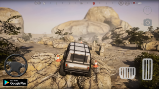 Offroad Prado 4x4 Parking Game screenshot 1