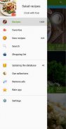 Salad recipes screenshot 1