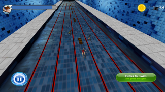 السباحة سباق 3D screenshot 5