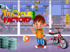 Tricycle Maker Factory: Design & Paint Bicycles screenshot 1