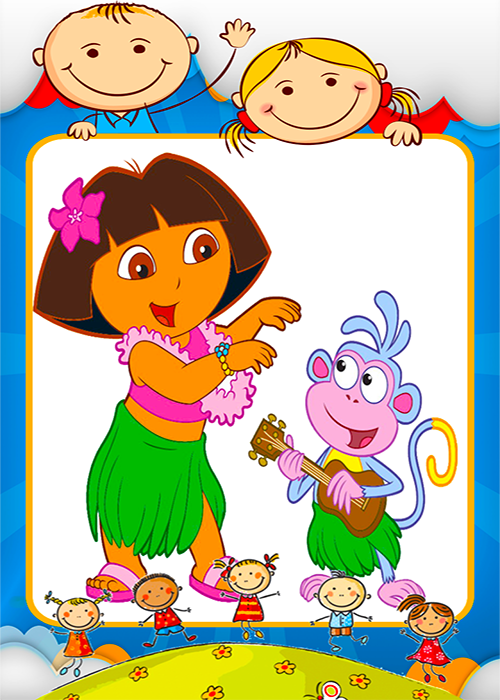 Dora and Boots Coloring Pages - Get Coloring Pages