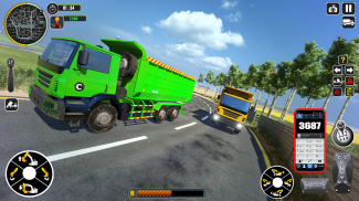 Entrega caminhão simulador 2017: 3D empilhadeira screenshot 3