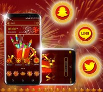 Diwali Crackers Launcher Theme screenshot 2