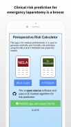 PoRC: Perioperative Risk Calculator screenshot 2